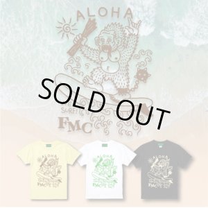 画像4: Mサイズラスト1枚で終了 FUCKIN' MELLOW CLOTHING / "Aloha Gorilla" designed by izumonster Tシャツ BLACK