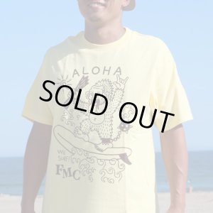 画像2: Mサイズラスト1枚で終了 FUCKIN' MELLOW CLOTHING / "Aloha Gorilla" designed by izumonster Tシャツ BANANA