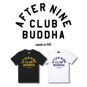 画像3: FUCKIN' MELLOW CLOTHING / "AFTER9 x CLUB BUDDHA" designed by PICTURE MOUSE Tシャツ WHITE