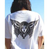 LONGBEACH DUB ALLSTARS / Butterfly 半袖 Tシャツ WHITE