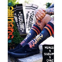 MERGE4 SOCKS / SUBLIME - CHAZ TAG MULTI ソックス