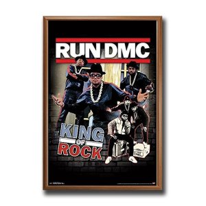 画像2: RUN DMC / King of Rock ポスター (84cm x 60cm)