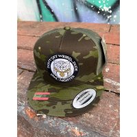 ラスト1枚で終了 DGWD / OWL NIGHTER スナップバックメッシュキャップ WOODLAND CAMO