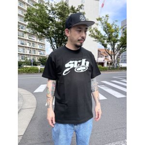 画像1: SRH / SNAKE HEAVYWEIGHT Tシャツ BLACK