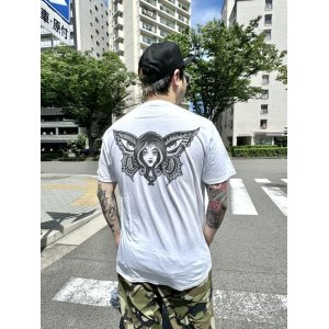 画像2: Lサイズラスト2枚で終了 LONGBEACH DUB ALLSTARS / Butterfly 半袖 Tシャツ WHITE