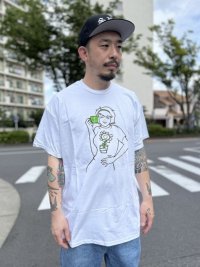 売り切れ次第廃番 OAKLAND COFFEE WORKS / KERPLUNK Tシャツ WHITE