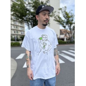 画像1: 売り切れ次第廃番 OAKLAND COFFEE WORKS / KERPLUNK Tシャツ WHITE