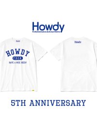 HOWDY / College Tシャツ ホワイト