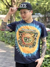 送料無料 Mサイズラスト1枚で終了 カリフォルニア買付アイテム SUBLIME / Tie Dye Sun Tシャツ