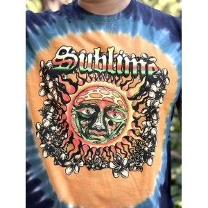 画像3: 送料無料 Mサイズラスト1枚で終了 カリフォルニア買付アイテム SUBLIME / Tie Dye Sun Tシャツ