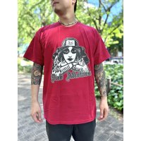 LONG BEACH DUB ALLSTARS / Tattoo Girl Artwork by Opie Ortiz Tシャツ レッド