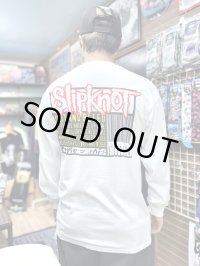 送料無料 Lサイズ1枚のみの入荷 SLIPKNOT / Barcode 長袖Ｔシャツ