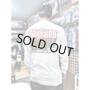 画像1: 送料無料 Lサイズ1枚のみの入荷 SLIPKNOT / Barcode 長袖Ｔシャツ