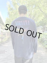 送料無料 2XL3枚のみの入荷 NIRVANA / Gradient 長袖Ｔシャツ