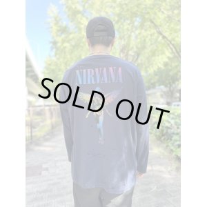 画像1: 送料無料 2XL3枚のみの入荷 NIRVANA / Gradient 長袖Ｔシャツ