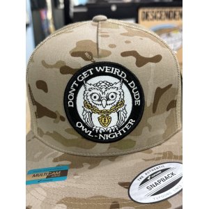 画像3: ラスト1枚で終了 DGWD / OWL NIGHTER スナップバックメッシュキャップ DESERT CAMO