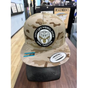 画像4: ラスト1枚で終了 DGWD / OWL NIGHTER スナップバックメッシュキャップ DESERT CAMO