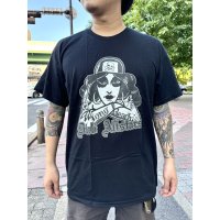 LONG BEACH DUB ALLSTARS / Tattoo Girl Artwork by Opie Ortiz Tシャツ ブラック