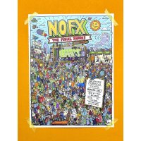 送料無料 ラスト5枚で終了  NOFX / Where's NOFX Day1 ポスター