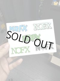 限定1シート入荷 NOFX / ステッカーシート