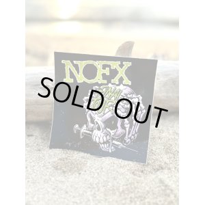 画像1: 限定9枚入荷 NOFX / Last Show Skull ステッカー