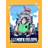 送料無料 ラスト5枚で終了 FAT WRECK CHORDS / ″NOFX LAST SHOW″ 300枚限定販売 シルクスクリーンポスター