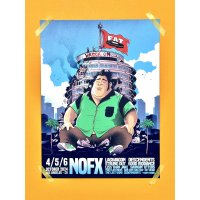 送料無料 ラスト6枚で終了 FAT WRECK CHORDS / ″NOFX LAST SHOW″ 300枚限定販売 シルクスクリーンポスター