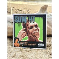 ラスト1枚で終了 SUM41 / Does This Look Infected? ステッカー