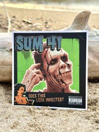 ラスト1枚で終了 SUM41 / Does This Look Infected? ステッカー