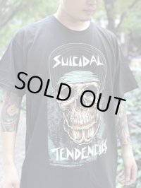 2XLラスト1枚で終了 SUICIDAL TENDENCIES / Flipup Skull Tシャツ ブラック