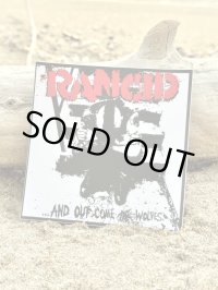 ラスト1枚で終了 RANCID / ...And Out Come The Wolves ステッカー