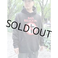 送料無料 2XLサイズ1枚のみの入荷 BAD RELIGION / Classic Cross Buster プルオーバーパーカー