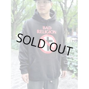 画像1: 送料無料 2XLサイズ1枚のみの入荷 BAD RELIGION / Classic Cross Buster プルオーバーパーカー