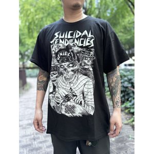 画像4: SUICIDAL TENDENCIES / Skater Skull Tシャツ ブラック