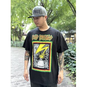 画像2: Mサイズラスト1枚で終了 BAD BRAINS / Capital Tシャツ ブラック