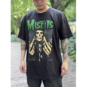 画像1: MISFITS / Crimson Ghost Tシャツ ブラック