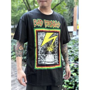 画像3: Mサイズラスト1枚で終了 BAD BRAINS / Capital Tシャツ ブラック