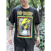 Mサイズラスト1枚で終了 BAD BRAINS / Capital Tシャツ ブラック