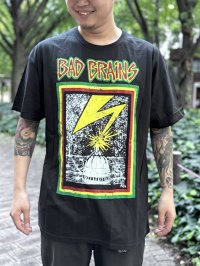 Mサイズラスト1枚で終了 BAD BRAINS / Capital Tシャツ ブラック