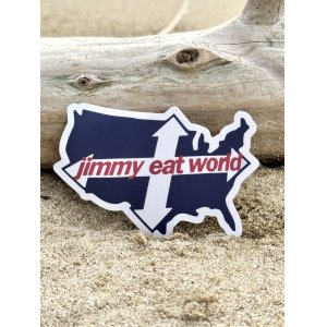 画像1: JIMMY EAT WORLD / Logo ステッカー