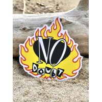 NO DOUBT / Fire Logo ステッカー