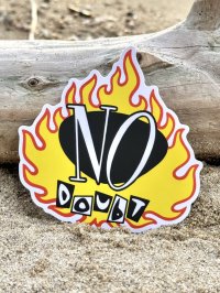 NO DOUBT / Fire Logo ステッカー