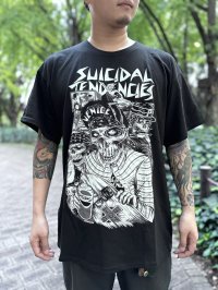 SUICIDAL TENDENCIES / Skater Skull Tシャツ ブラック