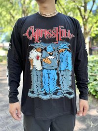 送料無料 CYPRESS HILL / Blunted 長袖Tシャツ ブラック