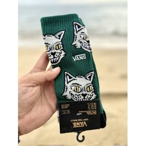 画像2: 1足のみ入荷 VANS / CAT ソックス 