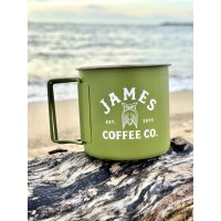 送料無料 4個限定入荷 JAMES COFFEE / Camp マグカップ ミリタリーグリーン