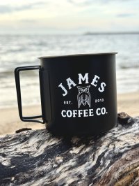 送料無料 3個限定入荷 JAMES COFFEE / Camp マグカップ ブラック