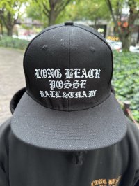 FUCKIN' MELLOW CLOTHING / Long Beach Posse スナップバックキャップ ブラック