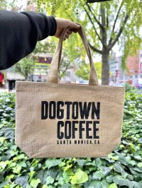 3枚限定入荷 DOGTOWN COFFEE / Jute ビーチバッグ