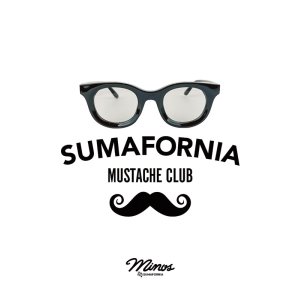 画像1: 送料無料 ラスト2個で終了 minos / SF Mustache Club サングラス